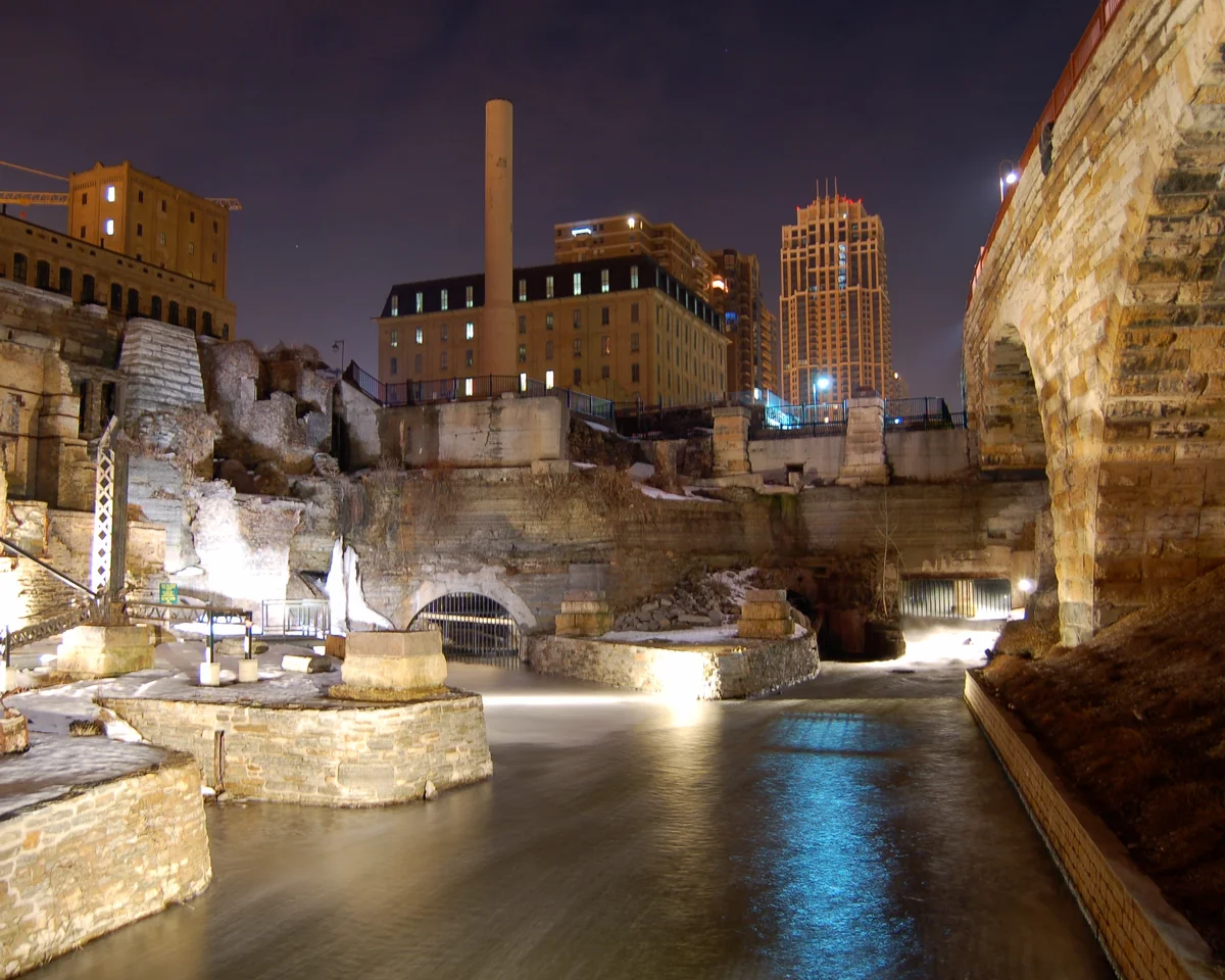 Free Scavenger Hunt! Historic Mills & Riverfront - Minneapolis Industrial Heritage Banner