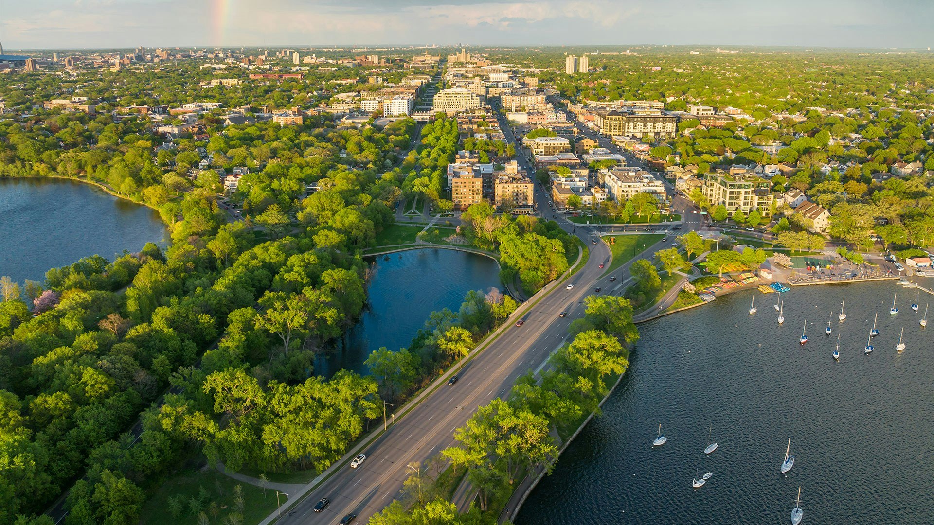 Lakes & Parks Explorer - Minneapolis Chain of Lakes Banner