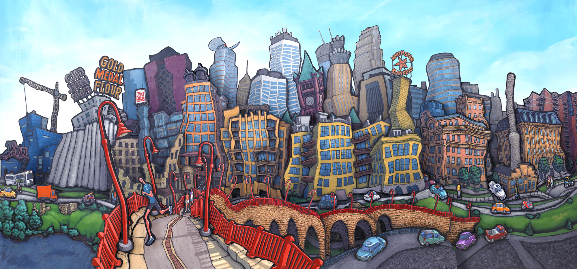 Lakes, Mills & Downtown Art - Minneapolis Urban Oasis in Minneapolis